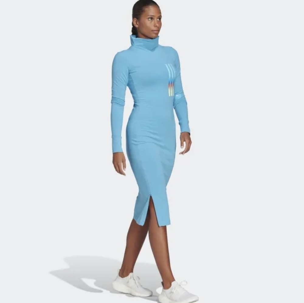 Adidas HN1642 Mission Victory Dress App Sky Rush Blue XL nwt